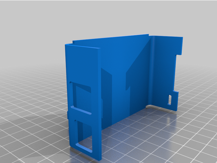 lampone 1b supporto v slot amorcage 3d print model - Mito3D