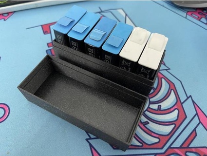 Go Pro héros 10 9 batterie boîte bascule thi tellure 3d print model - Mito3D
