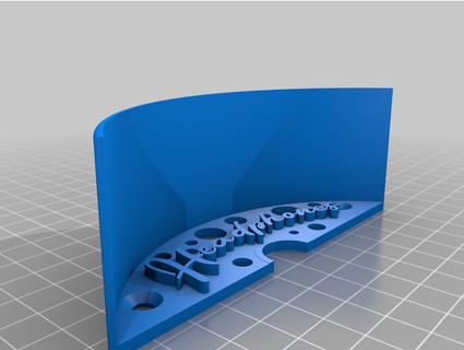 Kopfhörer Mauer montieren Spitzhacke 3d print model - Mito3D