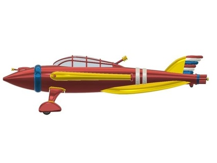 buck rogers flying needle shionnezumi 3d print model - Mito3D