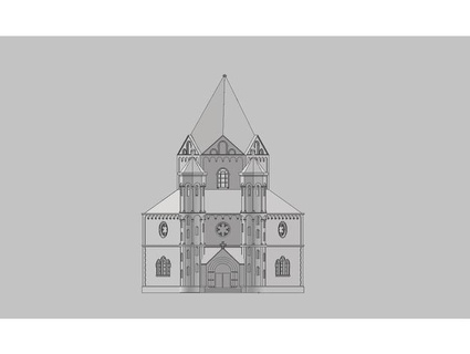 marienkapelle st Marie Kapelle 3d print model - Mito3D