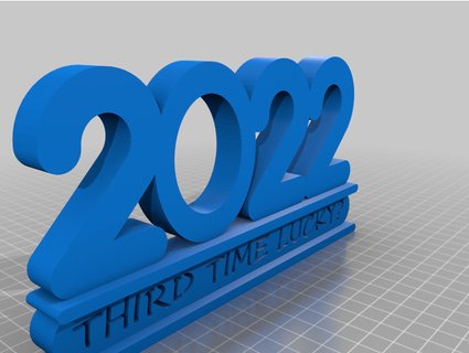 2022 tercero hora suerte diabólico 3d print model - Mito3D