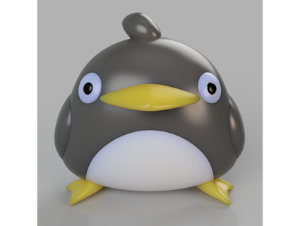 penguin ganganchen 3d print model - Mito3D