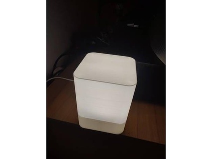 cubo rgb lámpara aplicación controlar gollwi 3d print model - Mito3D