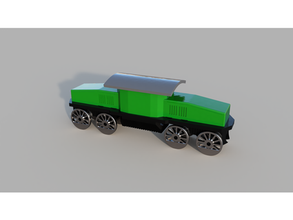 brio Spielzeug Zug Luxus 3d print model - Mito3D