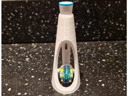 oral b toothbrush holder kevfquinn 3d print model - Mito3D