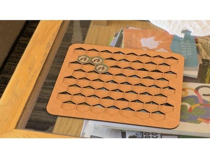 hey that's fish tile grid laser-cut kap42 3d print model - Mito3D