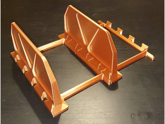 modulare verticale pentole vassoi organizzatore cucina cromex2020 3D print model - Mito3D