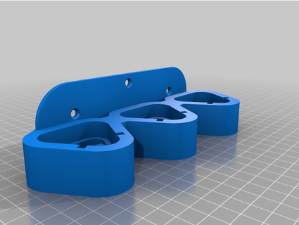 three caps milwaukee m12 battery wenyibing 3d print model - Mito3D