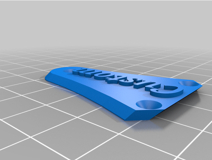 trussrod cover sirmero 3d print model - Mito3D