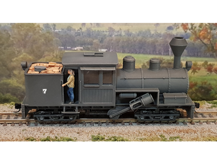 class b climax locomotive hon30 madram 3d print model - Mito3D