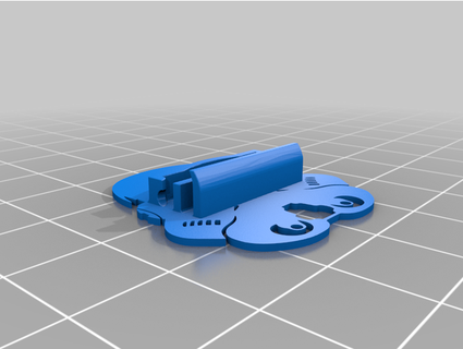 tempête soldat filament agrafe dansftown 3d print model - Mito3D