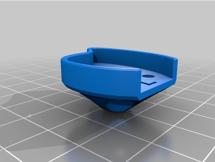 Nazgul xl5 v5 braço guarda derrapagem bonsailyte 3d print model - Mito3D
