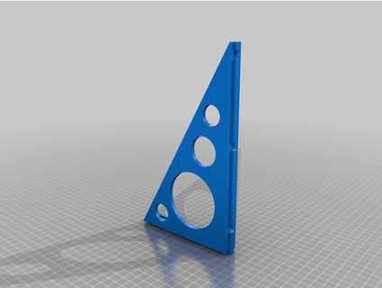 cr-10 & ender rear corner brace - easy print slipnslidemn 3d print model - Mito3D