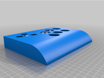 nardo Mixbox estilo videogames controlador vamos 3d print model - Mito3D