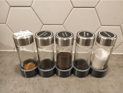 ikea rtfylld spice jar holder stand wesztman 3d print model - Mito3D