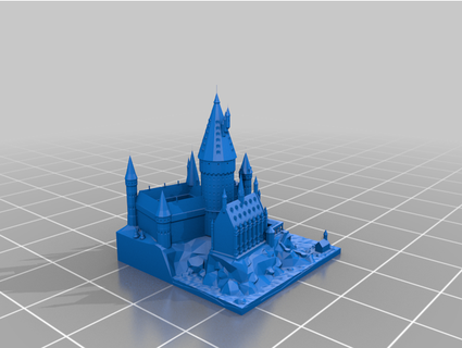 hogwarts crealidad nube fr 3d print model - Mito3D