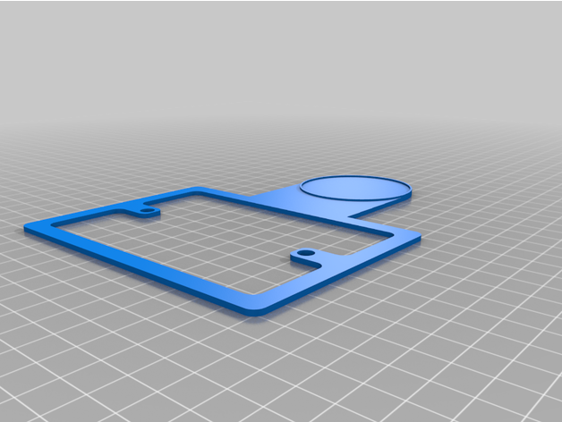 tradfri distanza parete montare 503 argirob 3D print model - Mito3D