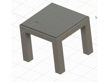 barbie couchtisch coffee table rolfmobil 3d print model - Mito3D