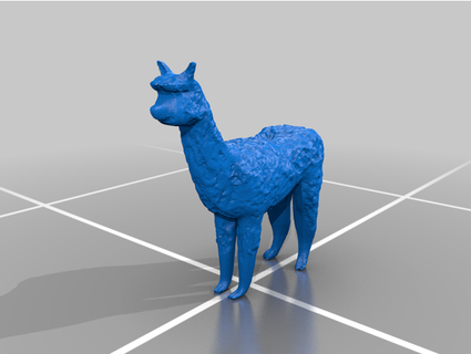 fixed alpaca 3d print talentspirit 3d print model - Mito3D