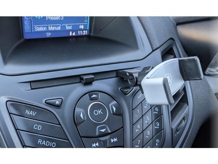 ford fiesta cd slot phone holder mount syzygium 3d print model - Mito3D