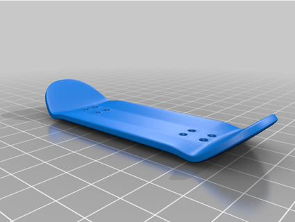 fingerboard deck pro corriero 3d print model - Mito3D