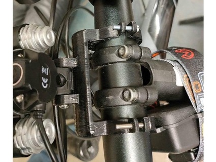 bisiklet Kulp destek baş Lamba arkadaş 3d print model - Mito3D