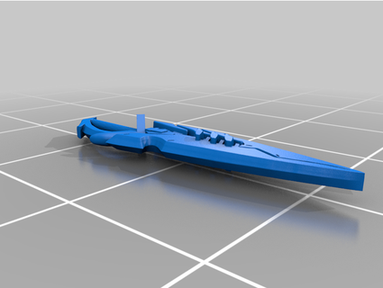 Pyra Xenoblade Waffe Cosplay oxo3dprinting 3d print model - Mito3D