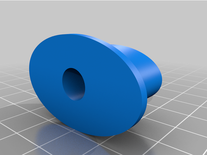 soporte para Colgar rollo filamento passe temps 3d print model - Mito3D
