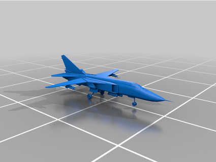 bomber speed model simple planes oliverdouglas 3d print model - Mito3D