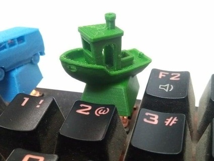 mechanisch Tastatur Tastenkappe 3dbenchy Kirsche mx moneez 3d print model - Mito3D