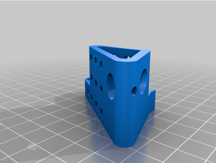 prusa mini boquilla extrusor leva v1 fácil impresión caliente 3d print model - Mito3D