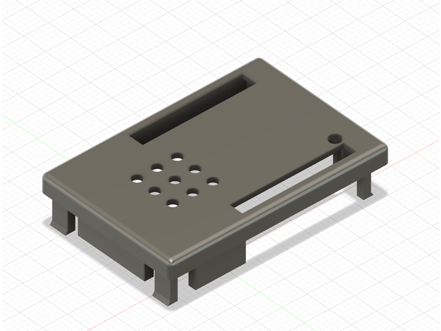 top-box deckel esp32-cam 2 holesstl jezinka 3D print model - Mito3D