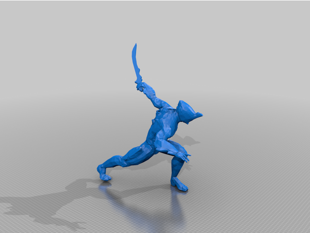excalibur cinderquail 3D print model - Mito3D