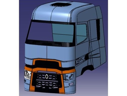 livre rc caminhão corpo range t 1 14 dd806 3d print model - Mito3D