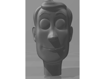 screen accurate toy story woody head mcflyinfnaf 3d print model - Mito3D