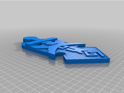 dwarven sigil ninjinuity 3d print model - Mito3D