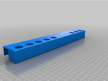toolbox holder profile 20x20 talapo 3d print model - Mito3D
