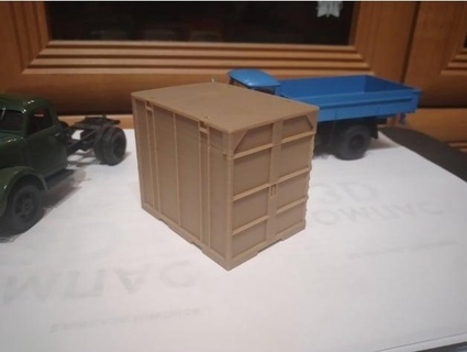 ussr container 5 tons 1 43 madmax spb 3d print model - Mito3D