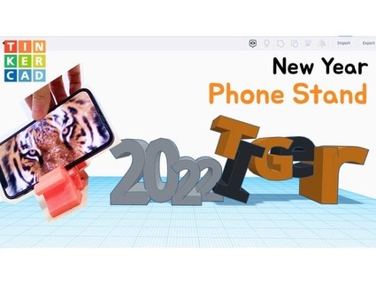 2022 Tiger Telefon Stand eunny 3d print model - Mito3D