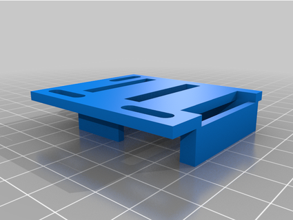 adjustable drawer slide ooklaboo 3d print model - Mito3D