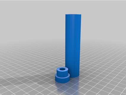 simple long tube container maker things print 3d print model - Mito3D