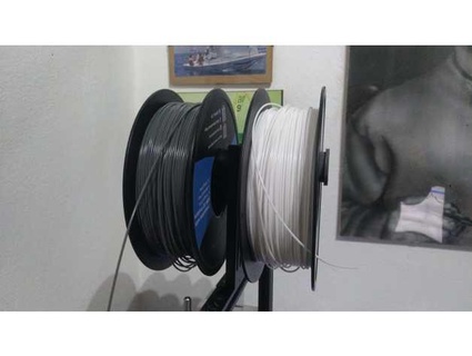 double filament titulaire soutien ender 3 pro sergio anglais 3d print model - Mito3D