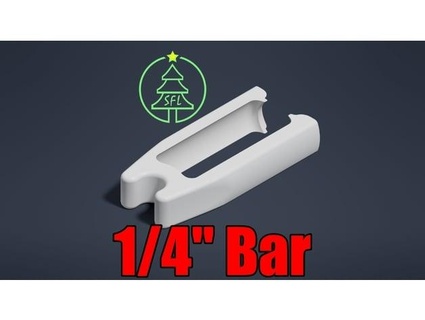 1 4 runden Bar ppc Pixel Rohr Clip 12mm Kugel Phönix 3d print model - Mito3D