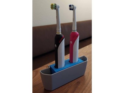 vw california t6 wardrobe tray toothbrush inset gadget2000 3d print model - Mito3D
