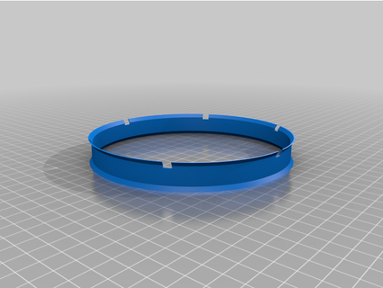 delta ring light art 3d print model - Mito3D