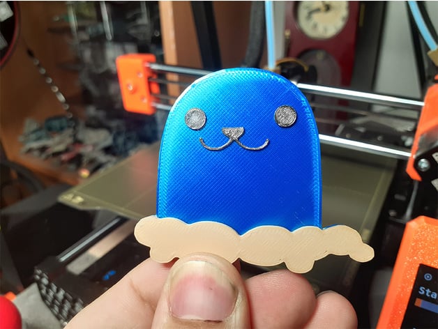 2d whacka 3dtwinkie 3D print model - Mito3D