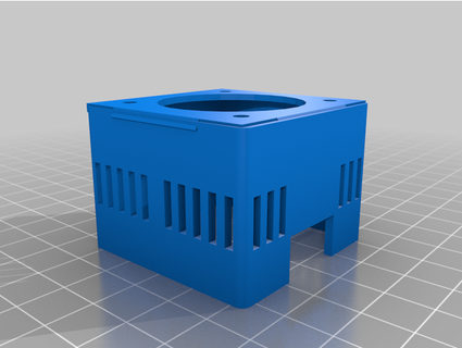 anycubic i3 stepper motor fan cover nk maker 3d print model - Mito3D