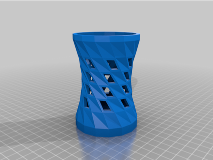 decorativo vaso jackassetes 3d print model - Mito3D
