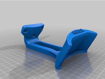 headphone hanger supports nk maker 3d print model - Mito3D